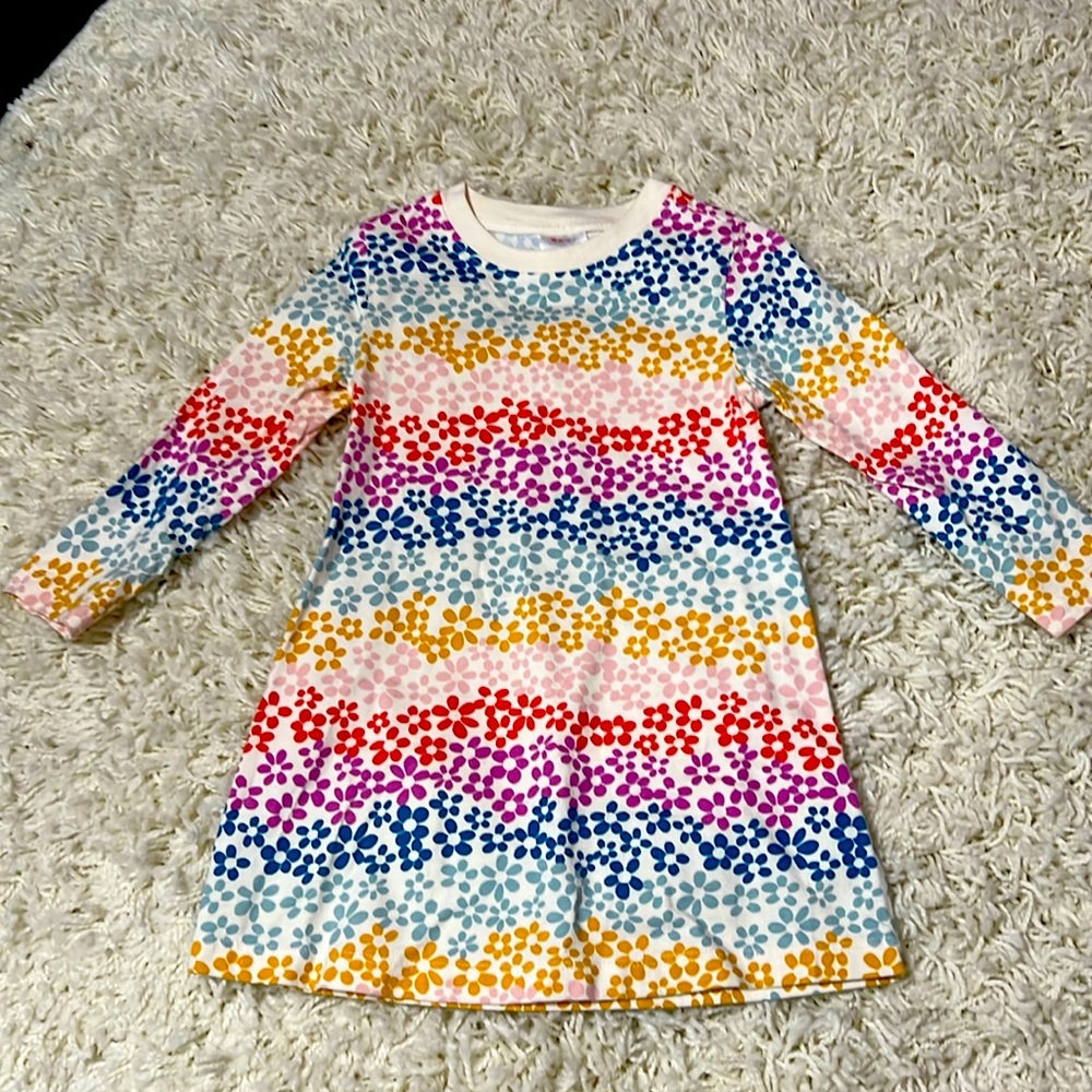 Hanna Andersson Girls 3T Floral Dress